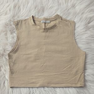 Zara Crop Top Sz M
